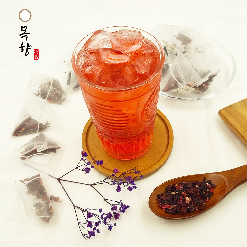 프리미엄 히비스커스오미자 차 50g(1g*50개)