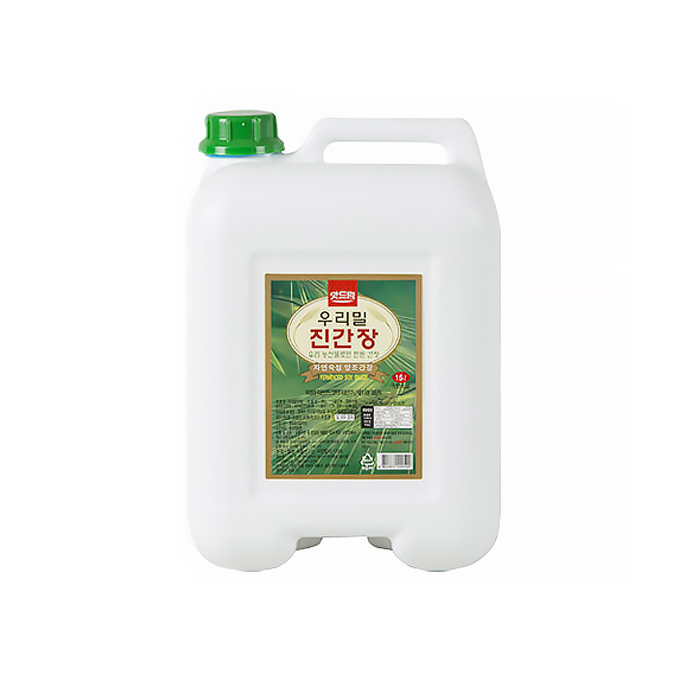 맛드림 우리밀 진간장 15L