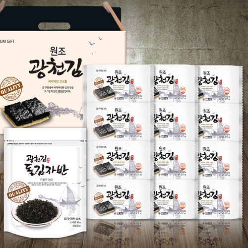 [원조] 광천김알찬세트 3호(도4자1)