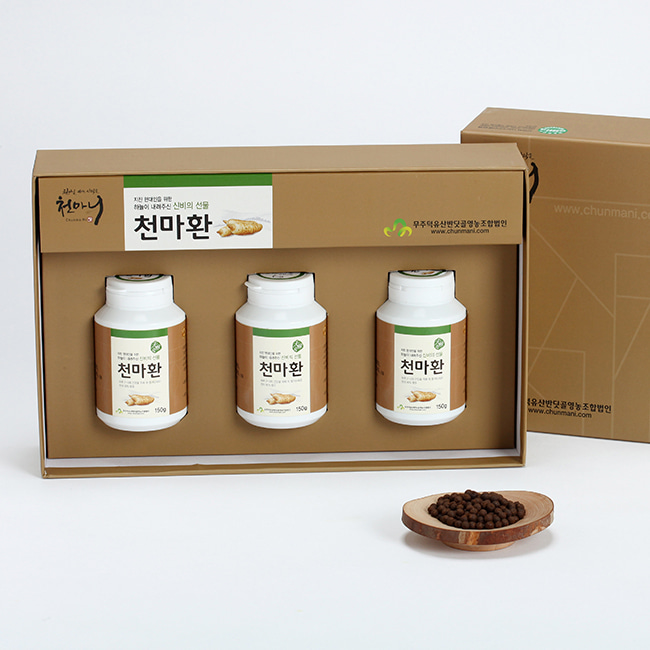 [천마니] 청정 무주의 천마를 고스란히 담은 천마환 150g x 3병