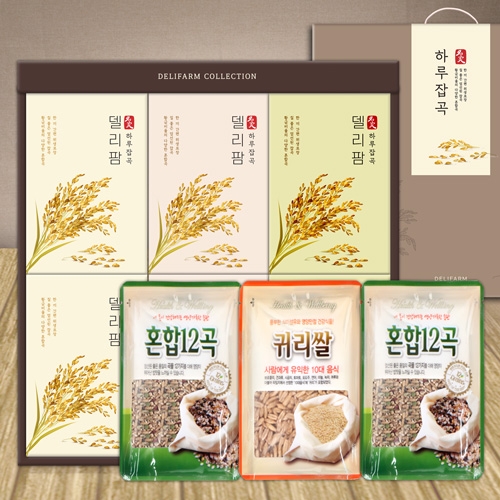 [하루잡곡] 델리팜잡곡 특선(12곡*28/귀리*14)