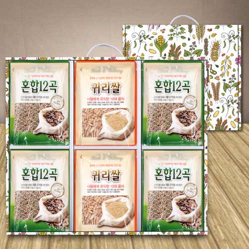 [하루잡곡] 델리팜잡곡 6P(12곡*12/귀리*6)