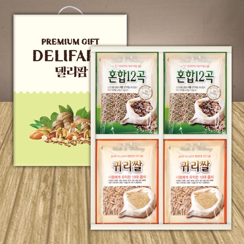 [하루잡곡] 델리팜잡곡 4P(12곡*6/귀리*6)