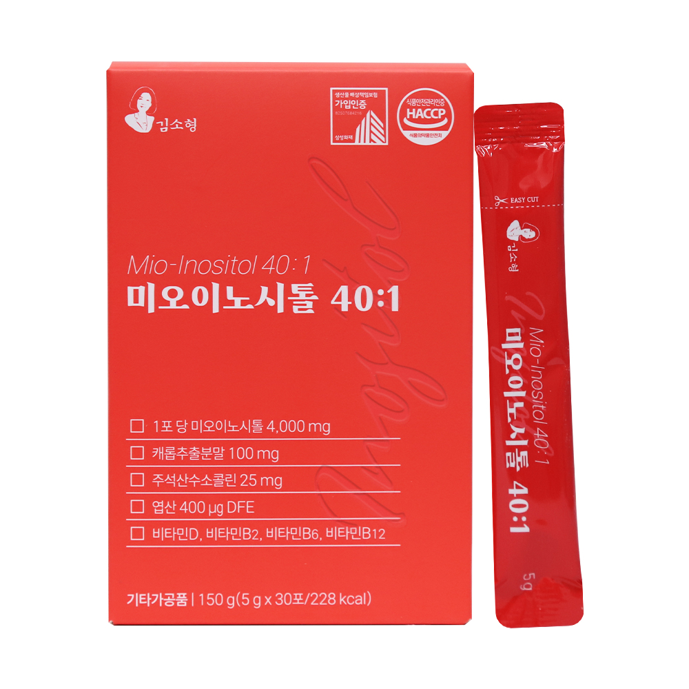 [김소형원방] 미오 이노시톨 5g x 30포 30포 x 1개