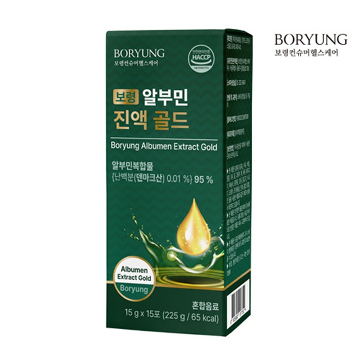 [보령컨슈머헬스케어] 알부민 진액 골드15ml x 15포 1개