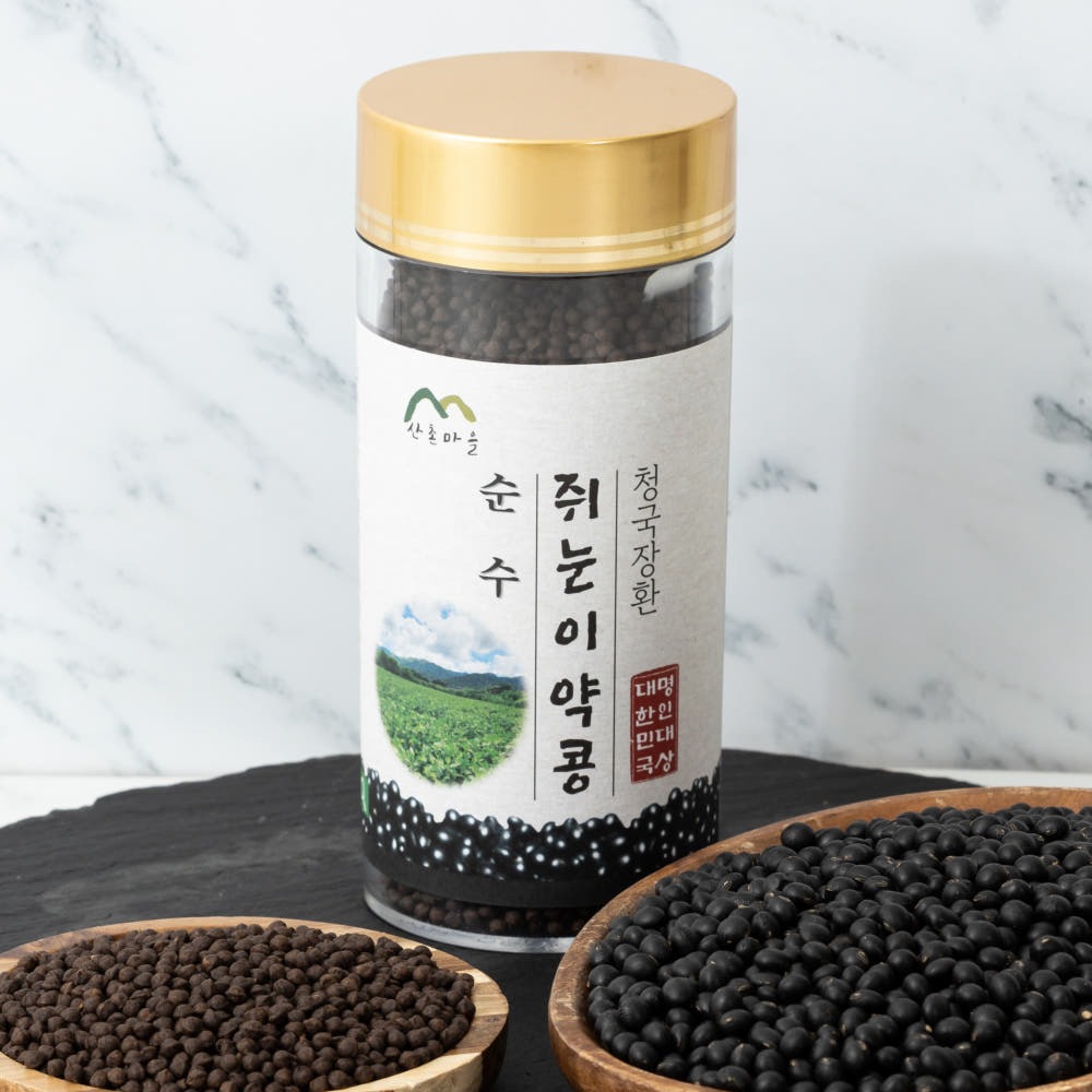 [산촌마을] 쥐눈이콩 청국장환 250g (6종 택1)