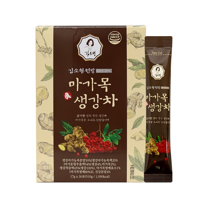 [김소형원방] 마가목 생강차 17g x 30포