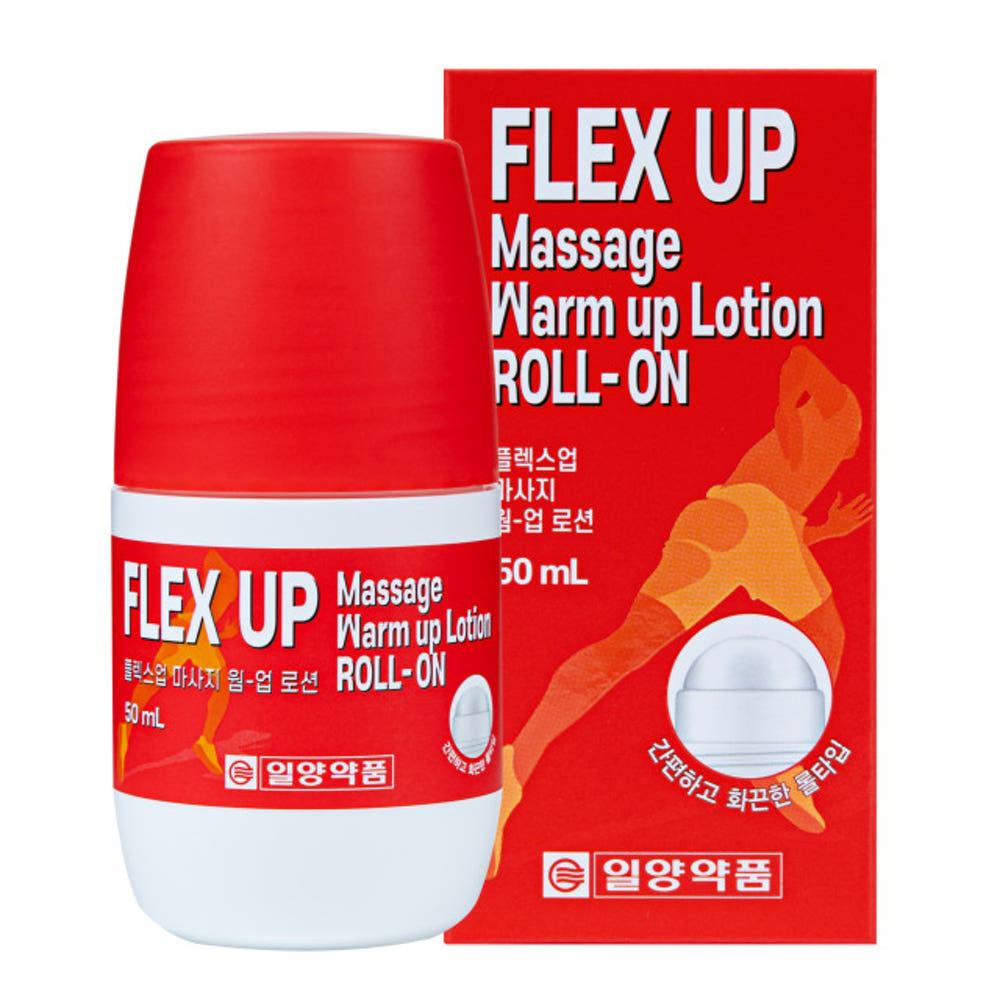 [일양약품] 플렉스 업 마사지 웜-업 로션 50ml/100ml 택1 1개(50ml)