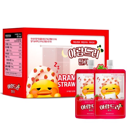 [아람농장] 아람드리 과일주스 138ml 10팩 상세이미지