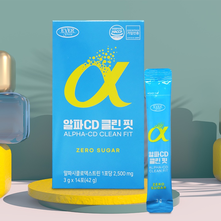 [에버그린] 알파CD 클린핏 3g x 14포