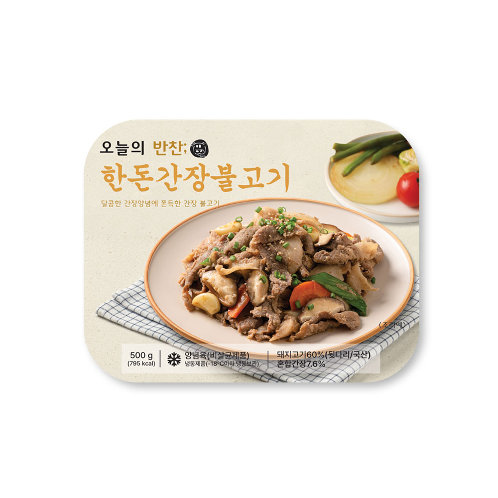 [명진푸드] 한돈 간장 불고기 500g