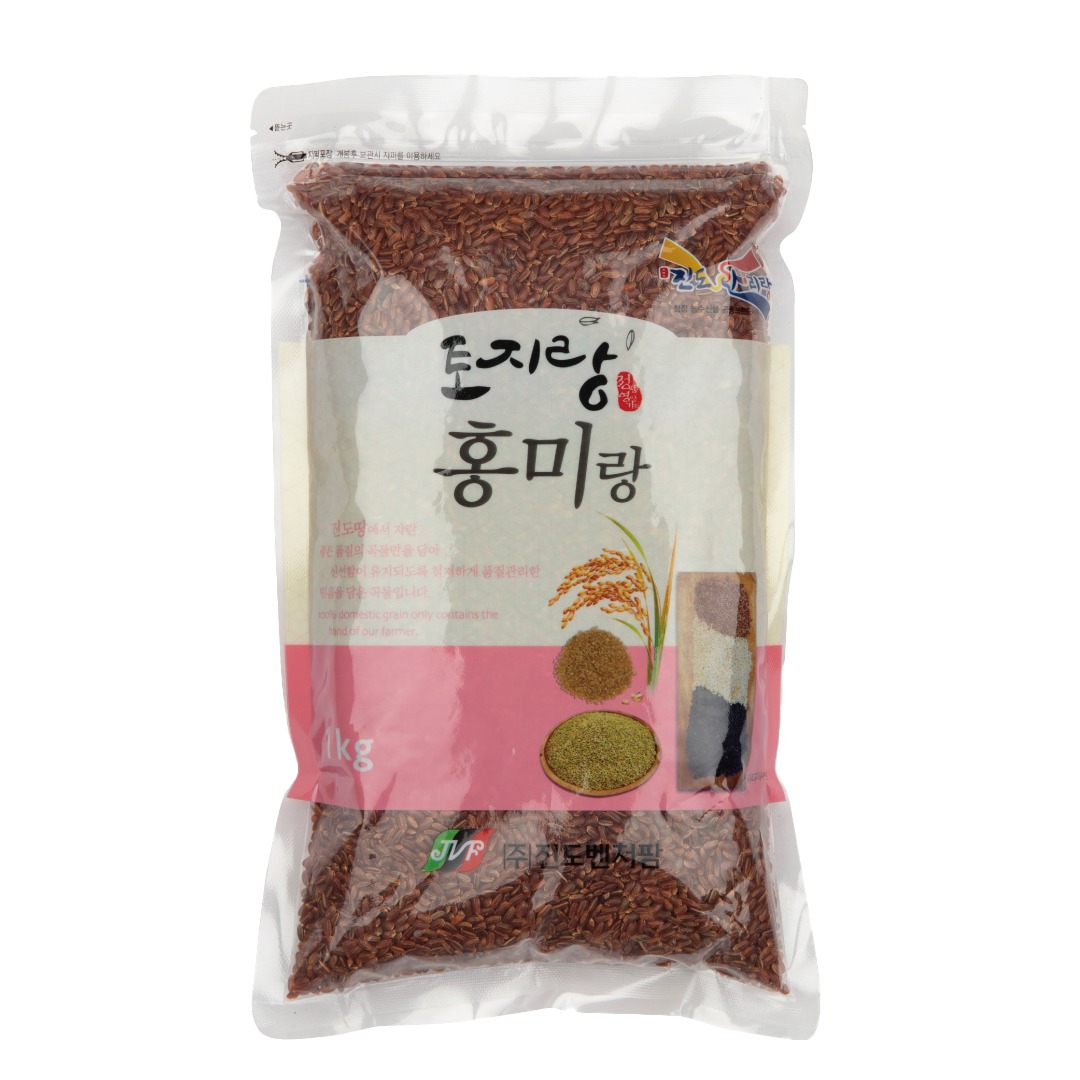 [나무컴퍼니] 25년산 국산 유기농 홍미 쌀 1kg