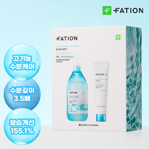 [파티온] 포도당 하이드로 2종세트(토너 300ml + 크림 60ml)