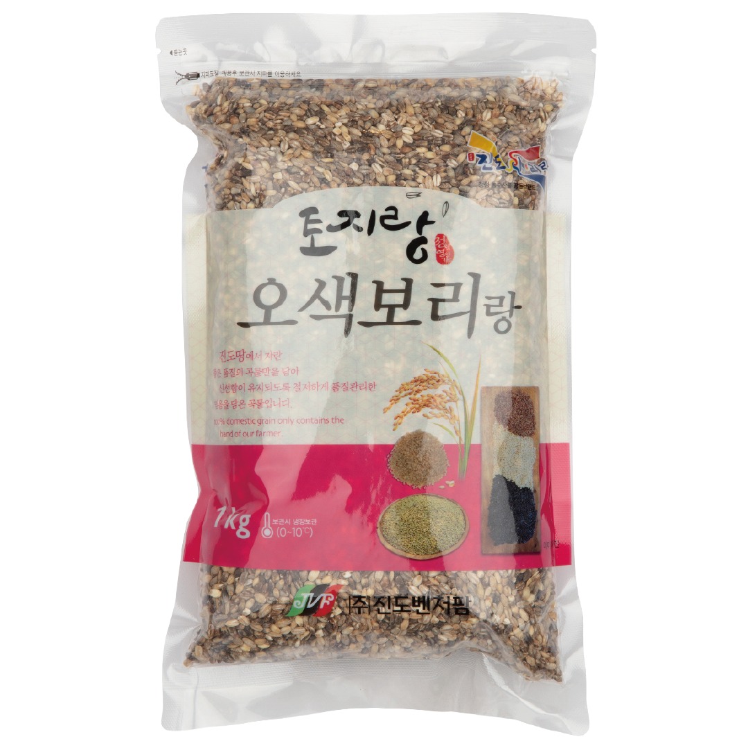 [나무컴퍼니] 국산 유기농 오색보리 1kg
