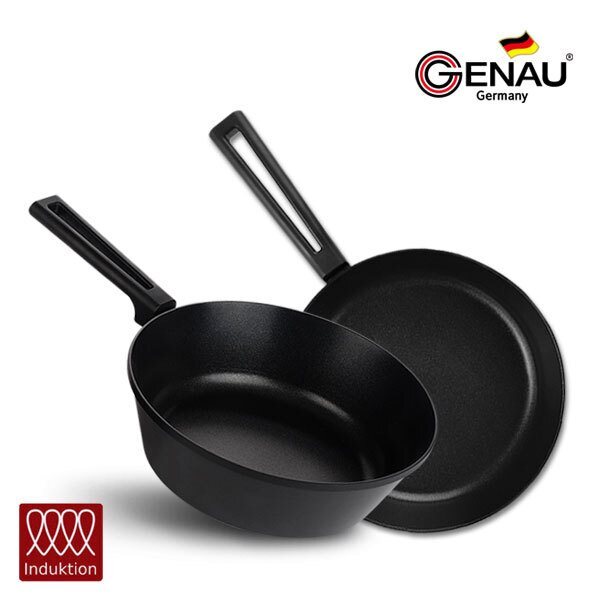 [독일 제너] 펜슬러 인덕션 티타늄코팅 후라이팬/궁중팬 28cm 2종세트