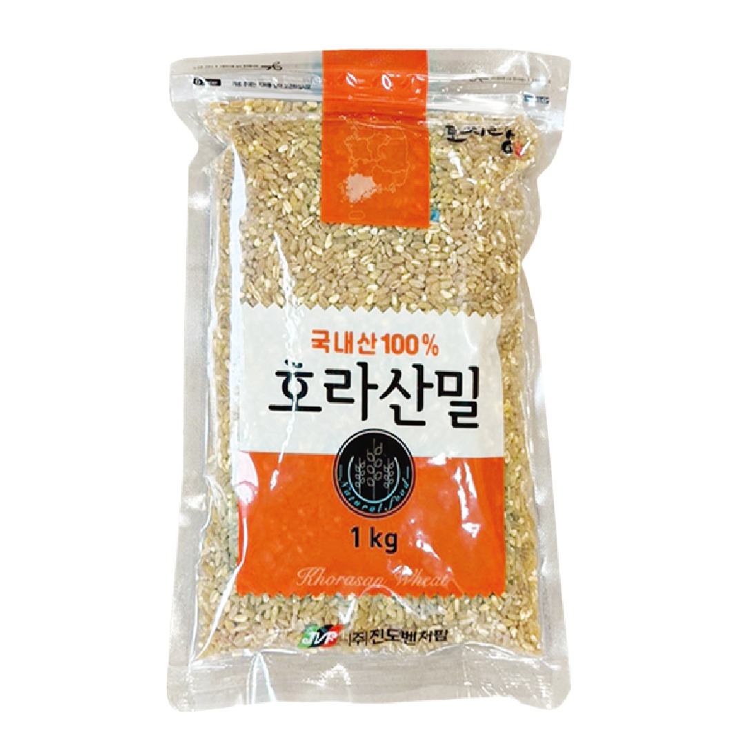 [나무컴퍼니] 25년 햇곡 고대곡물 국산 유기농 호라산밀 1kg