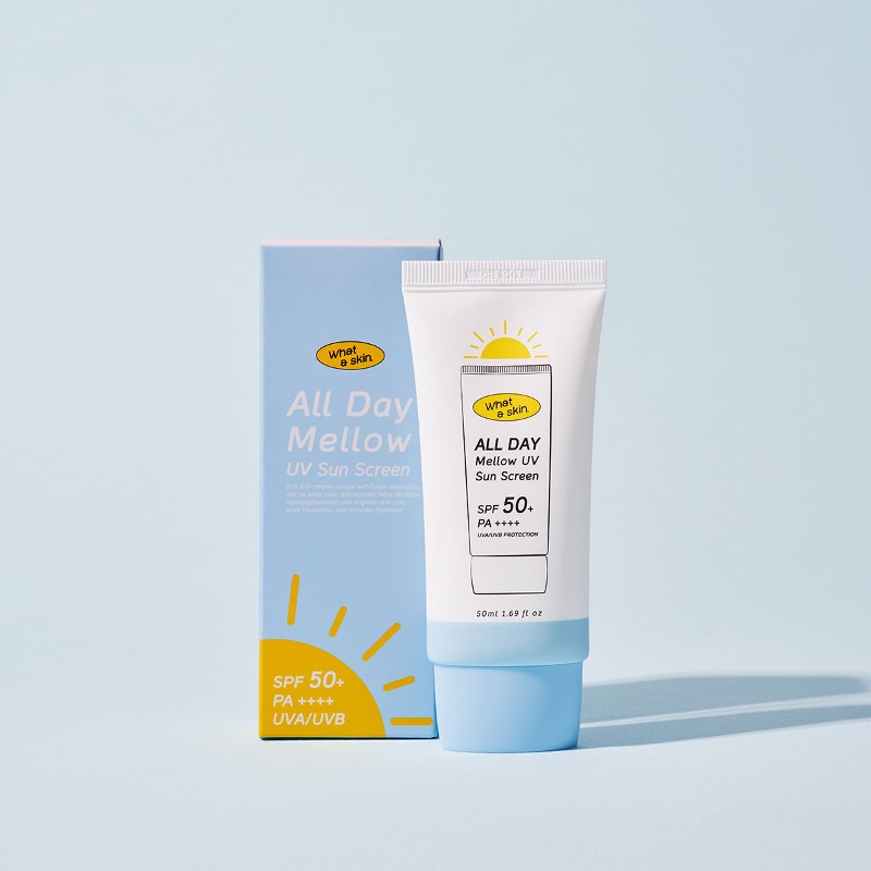 [와더스킨] 올데이 멜로우 유브이 선크림 50ml