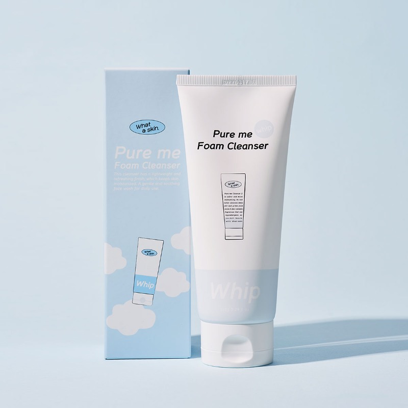 [와더스킨] 퓨어미 휩 폼클렌징 150ml