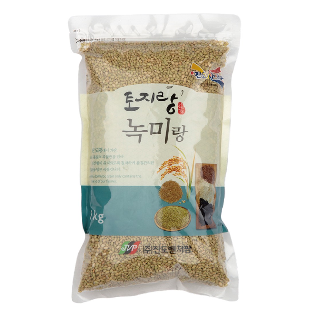 [나무컴퍼니] 25년산 국산 유기농 녹미 쌀 1kg