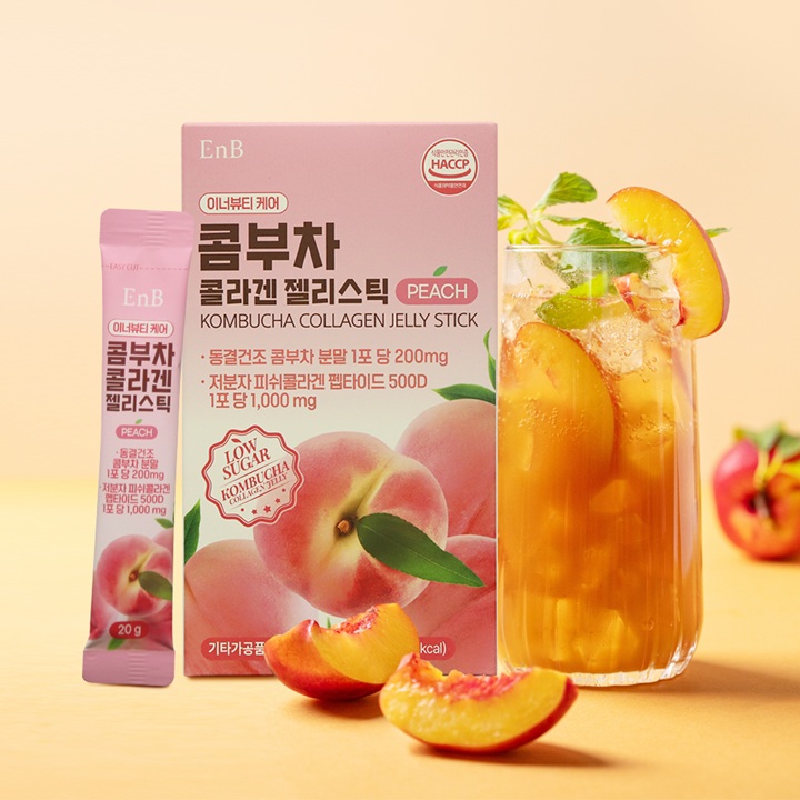 [EnB] 콤부차 콜라겐 젤리스틱 20g x 14포