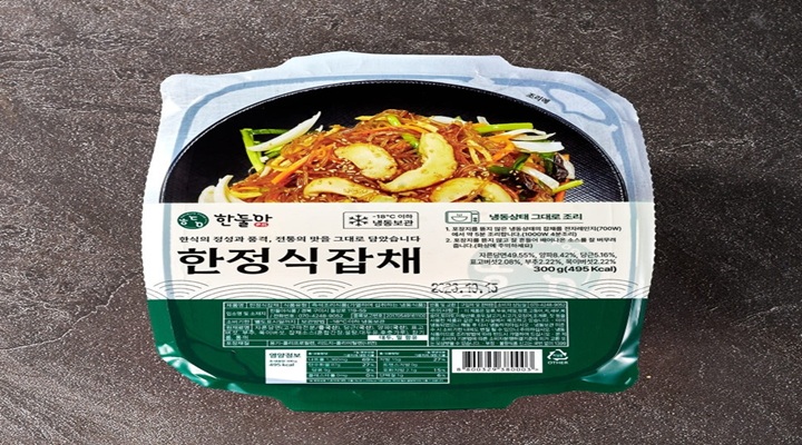 [한둘아] 한정식 냉동 잡채 택1 3개
