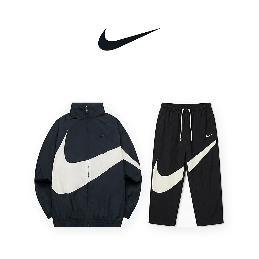 [NIKE] 나이키 스우시 우븐 자켓/팬츠(블랙 S~L) 팬츠 블랙 L