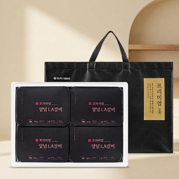 [프리미엄] 숙성양념 LA갈비세트 2.0kg(500g x 4팩)