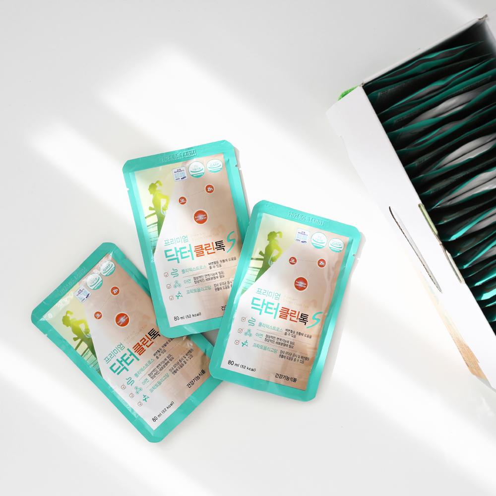 [엘비디스트리뷰트] 닥터클린톡S 80ml(30포/150포 택1) 30포