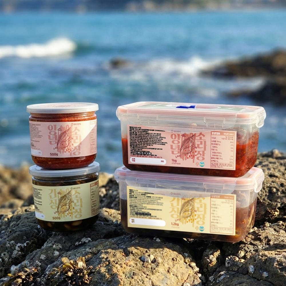 [바다장독] 참소라장 양념 1.2kg