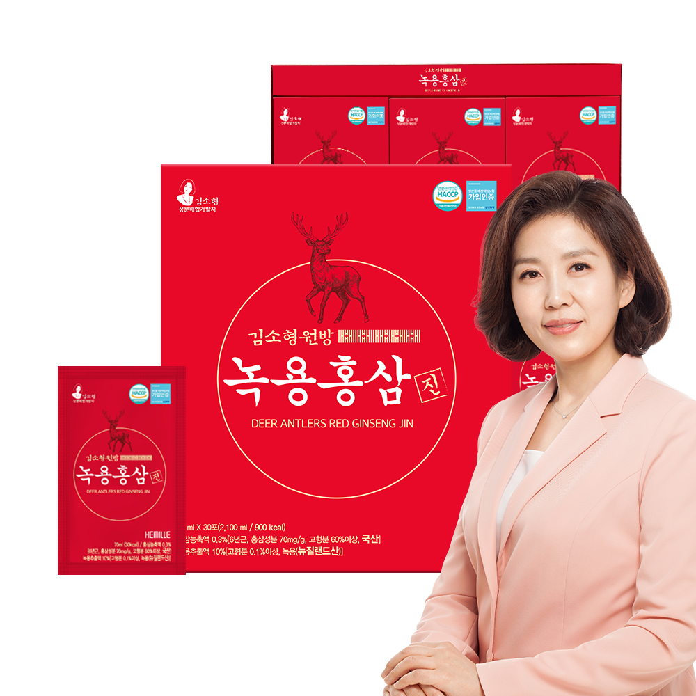 [김소형원방] 녹용홍삼진 70ml x 30포