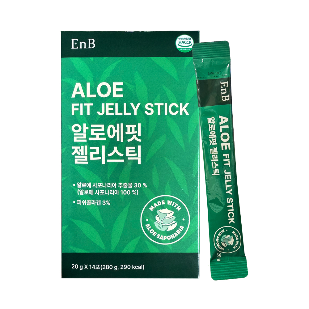 [EnB] 알로에핏 젤리스틱 20g x 14포