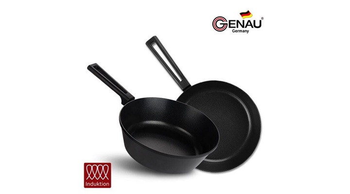[독일 제너] 펜슬러 인덕션 티타늄코팅 후라이팬/궁중팬 28cm 2종세트