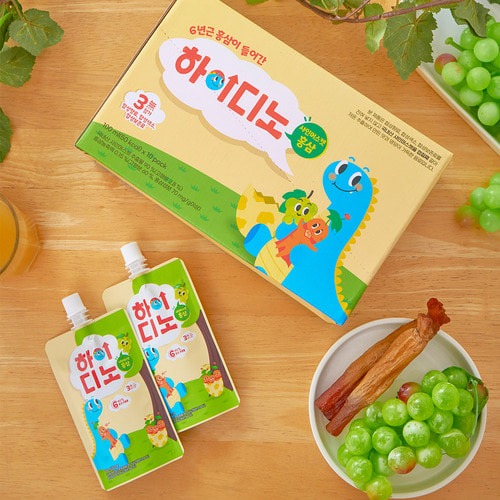 [하이디노] 키즈 홍삼 음료 100ml 10팩