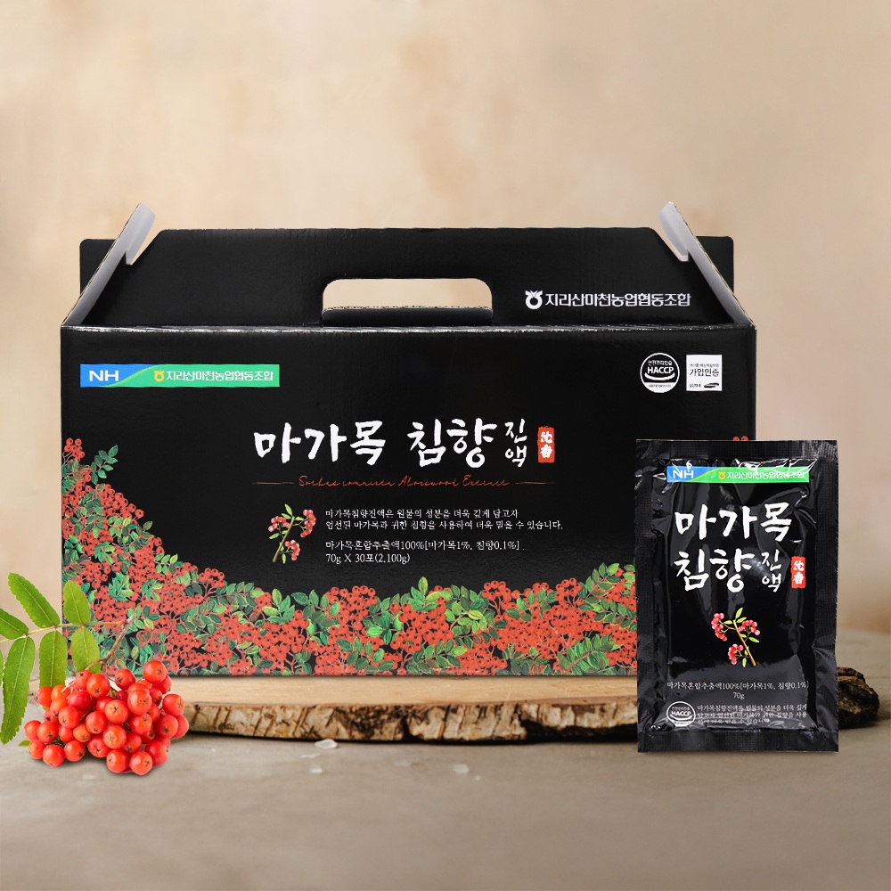 [지리산마천농협] 마가목 침향진액 70g x 30포