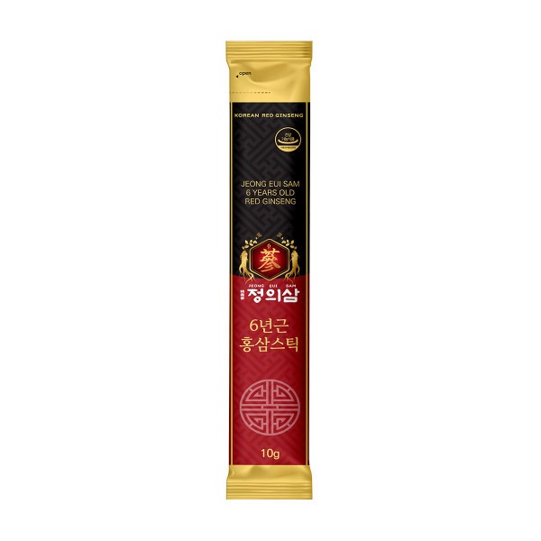 [정의삼] 6년근 홍삼스틱 10g 28포