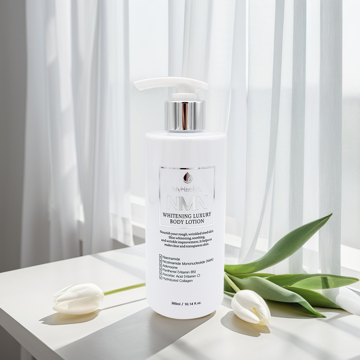 [마이해린] NMN 화이트닝 럭셔리 바디로션 300ml