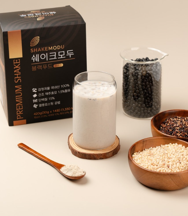 [쉐이크모두] 블랙푸드 선식(30g x 14포) 1박스