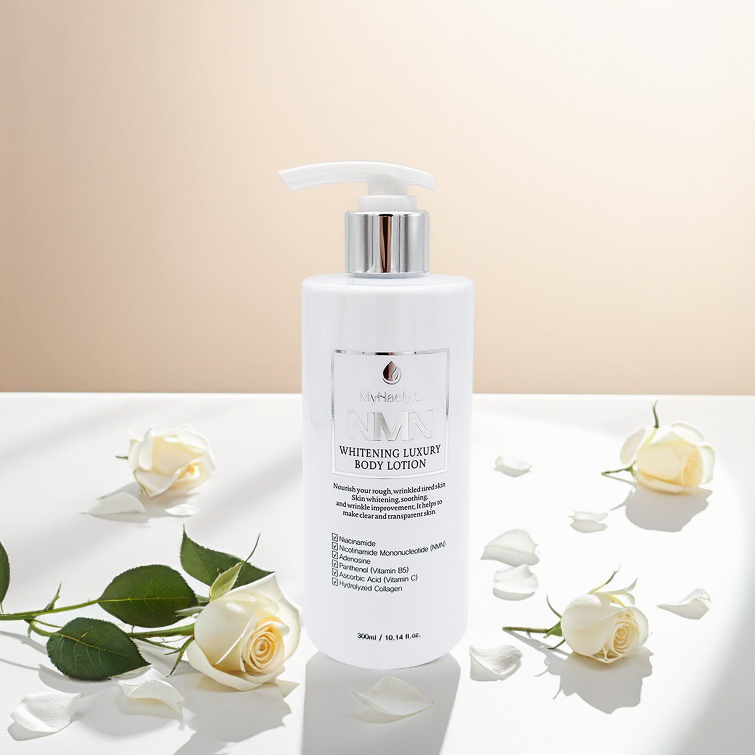 [마이해린] NMN 화이트닝 럭셔리 바디로션 300ml