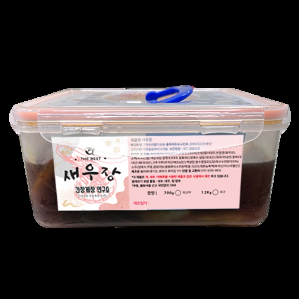 [바다장독] 수입산 새우장 1.2kg