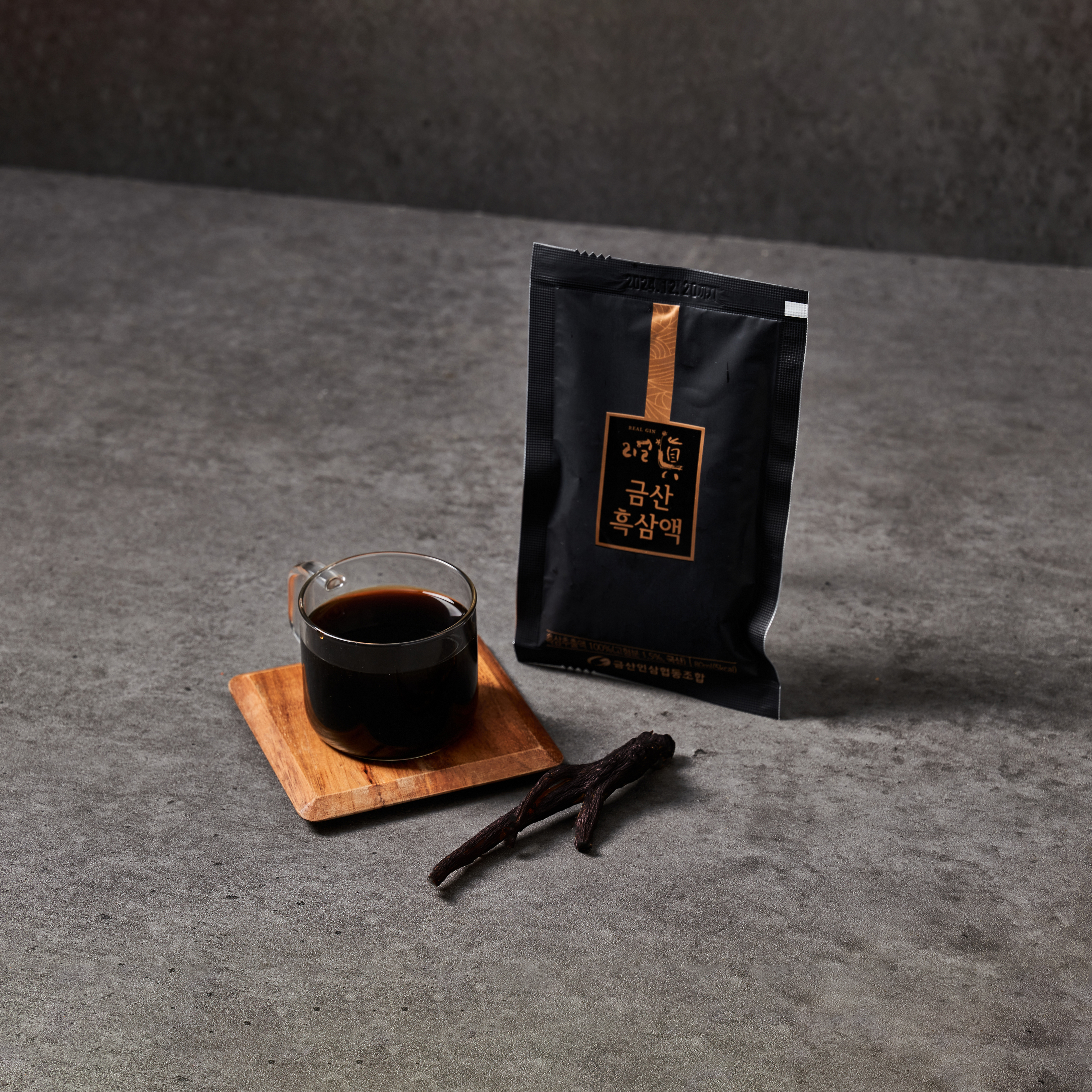 [금산인삼협동조합]리얼진 금산 흑삼액 80ml × 30포