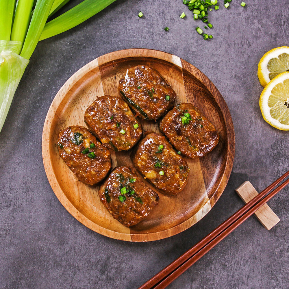 국내산 한돈 간편조리 대파듬뿍 너비아니 맛있는 떡갈비 420g