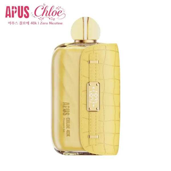 [Apus Chloe] 아푸스 끌로에 파인애플 아이스 무니코틴 일회용 전자담배 (이니셜 참 증정)